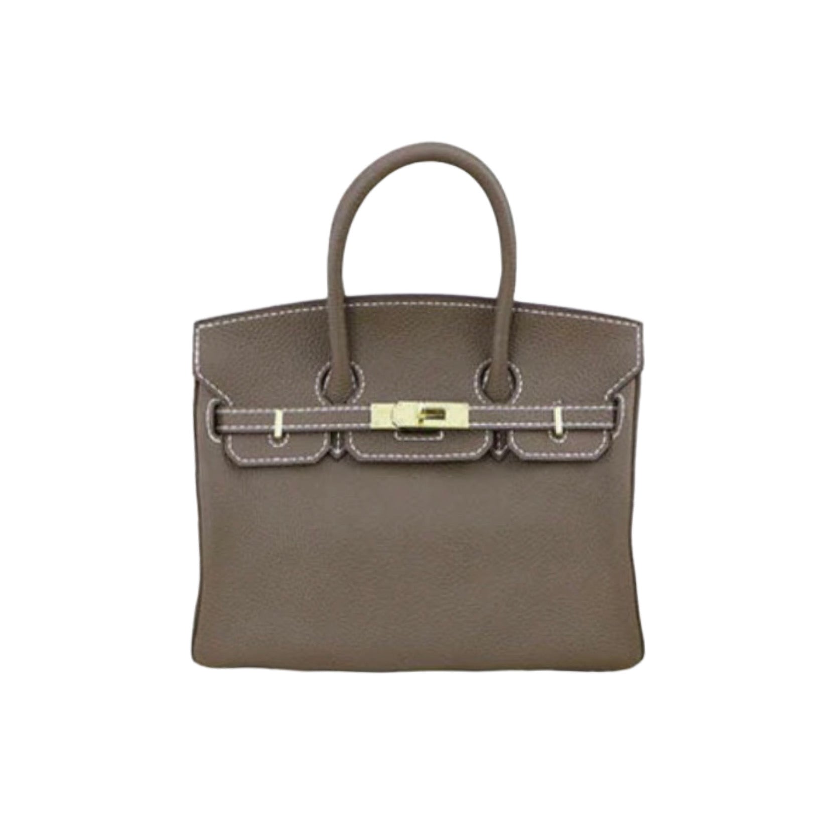 Inspired By Birkin Tote Leather Bag