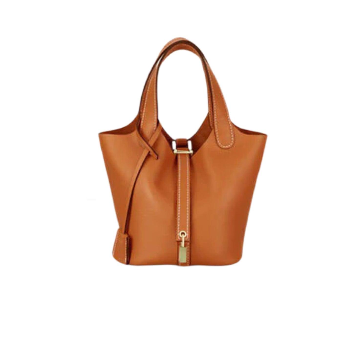 Inspired By Togo Leather Tote Bag