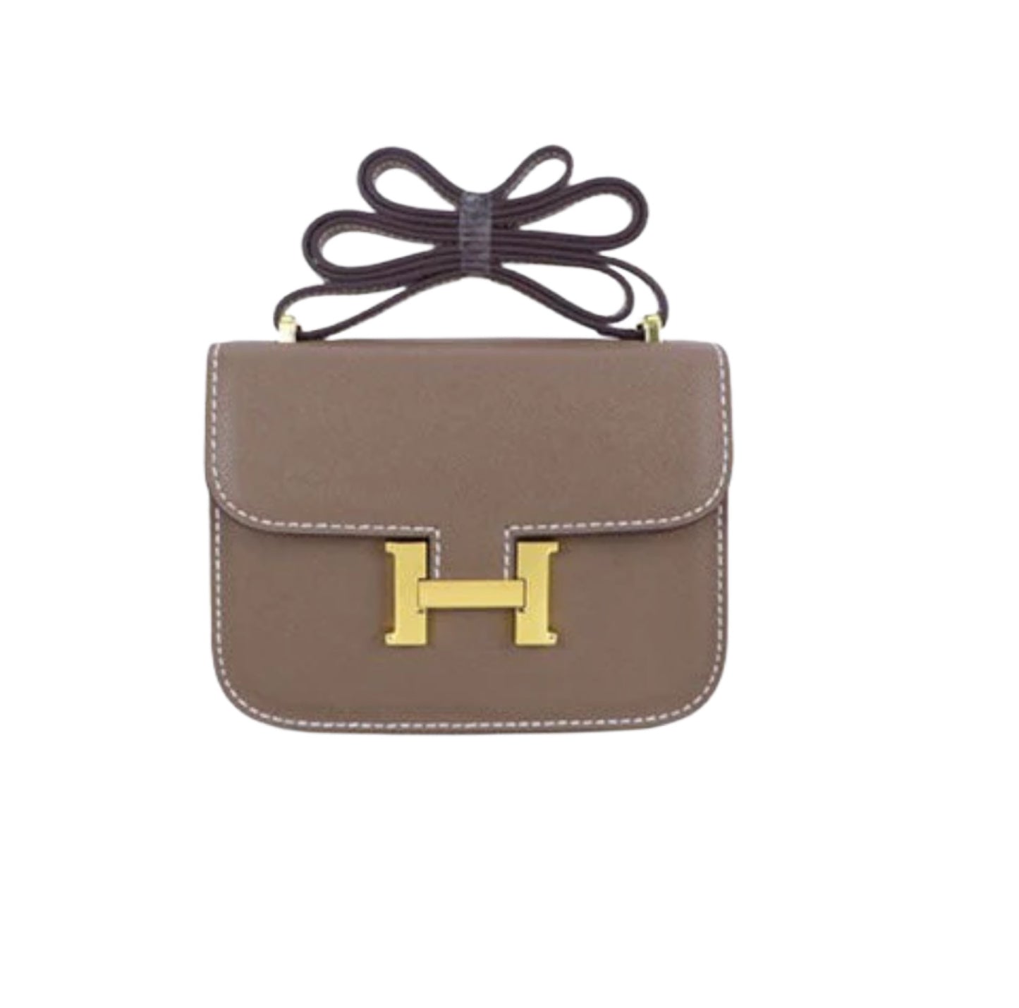 Inspired By H Buckle Leather Bag