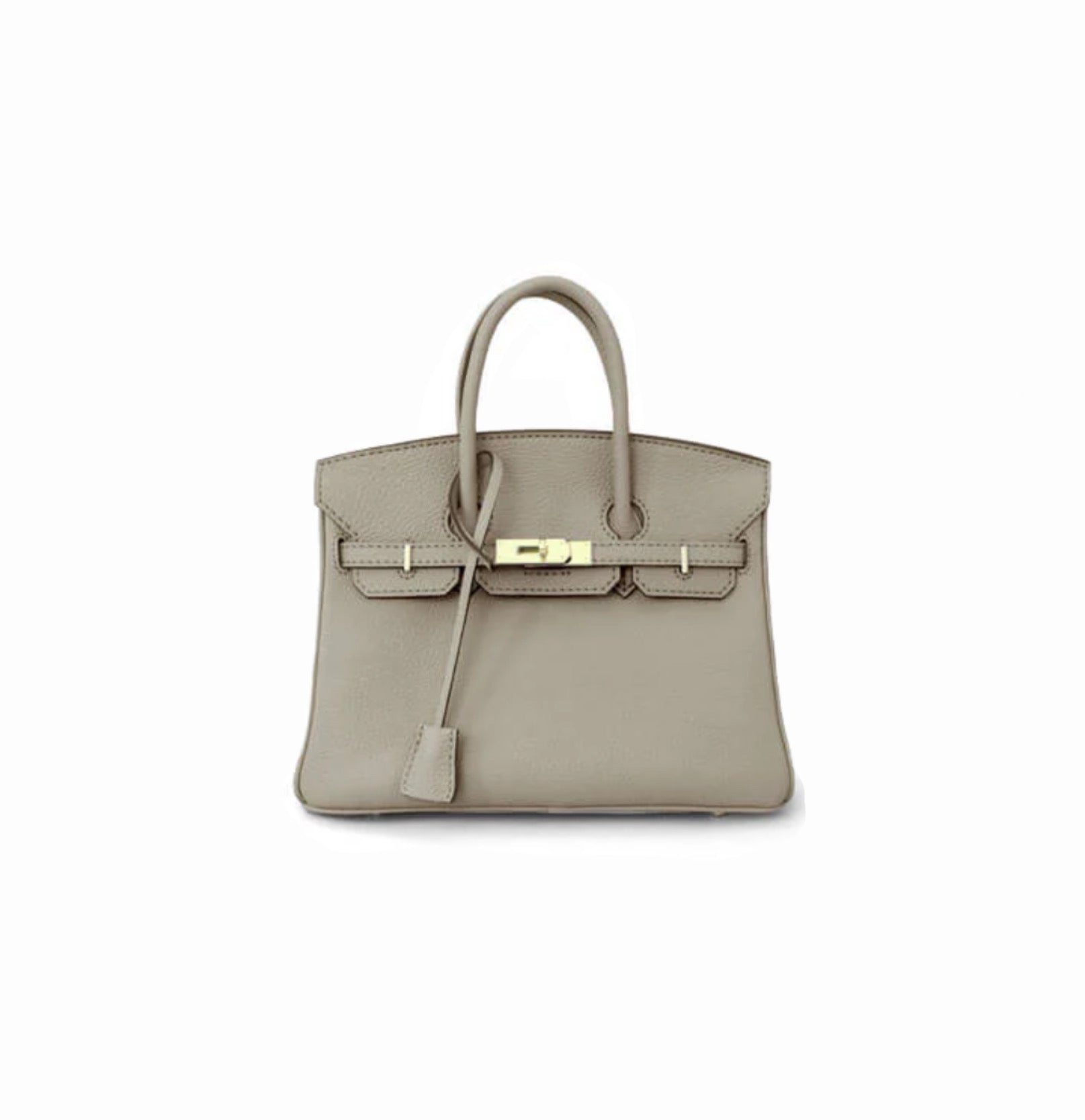 Inspired By Birkin Tote Leather Bag