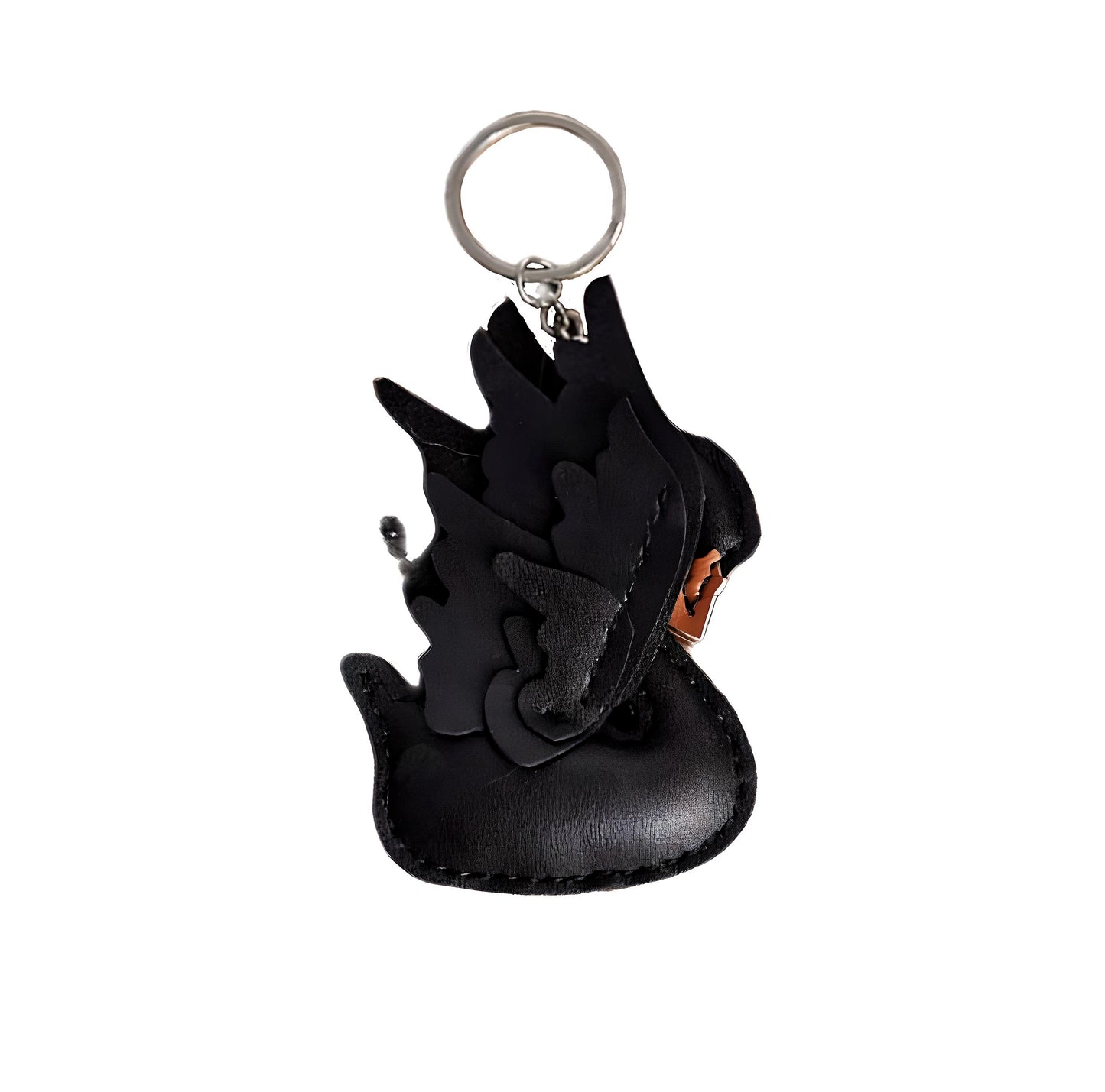 Leather Swan Bag Charm